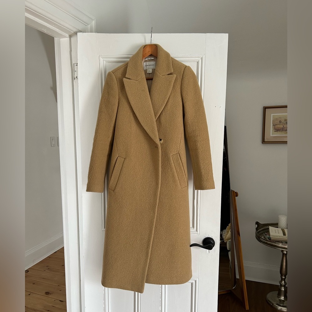 Club Monaco Tan Pea Coat
